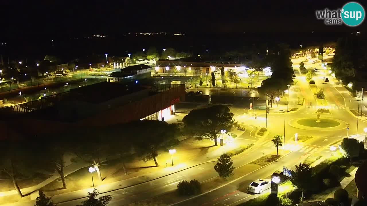 Webcam Portorož: Portorož Marina and Gulf of Piran
