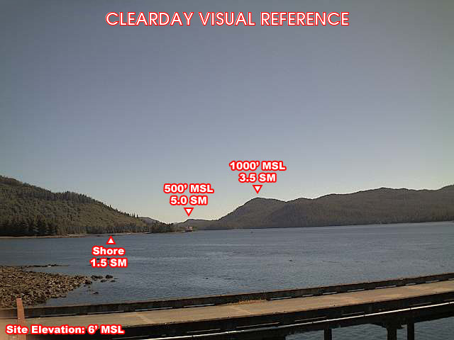 Webcam Hydaburg, Alaska: Hydaburg Airfield (PAHY), View in SouthEastern Direction