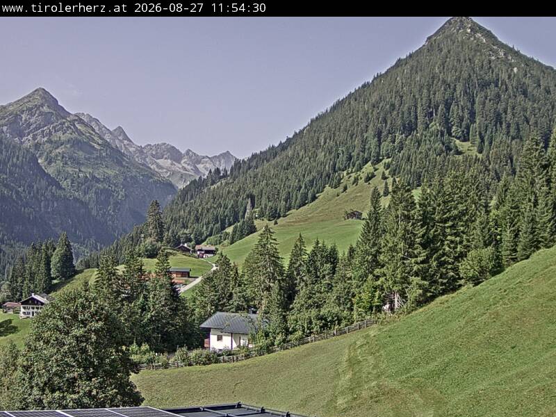 Webcam Hinterhornbach: Hochvogel