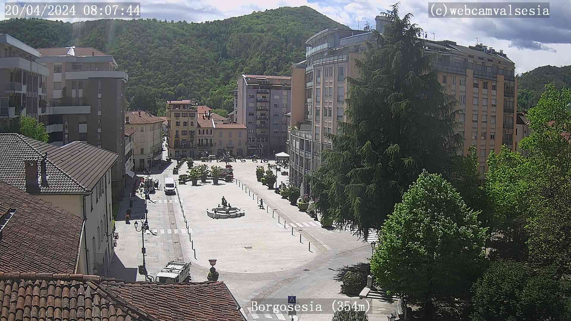 Borgosesia: Piazza Mazzini, Borgosesia VC