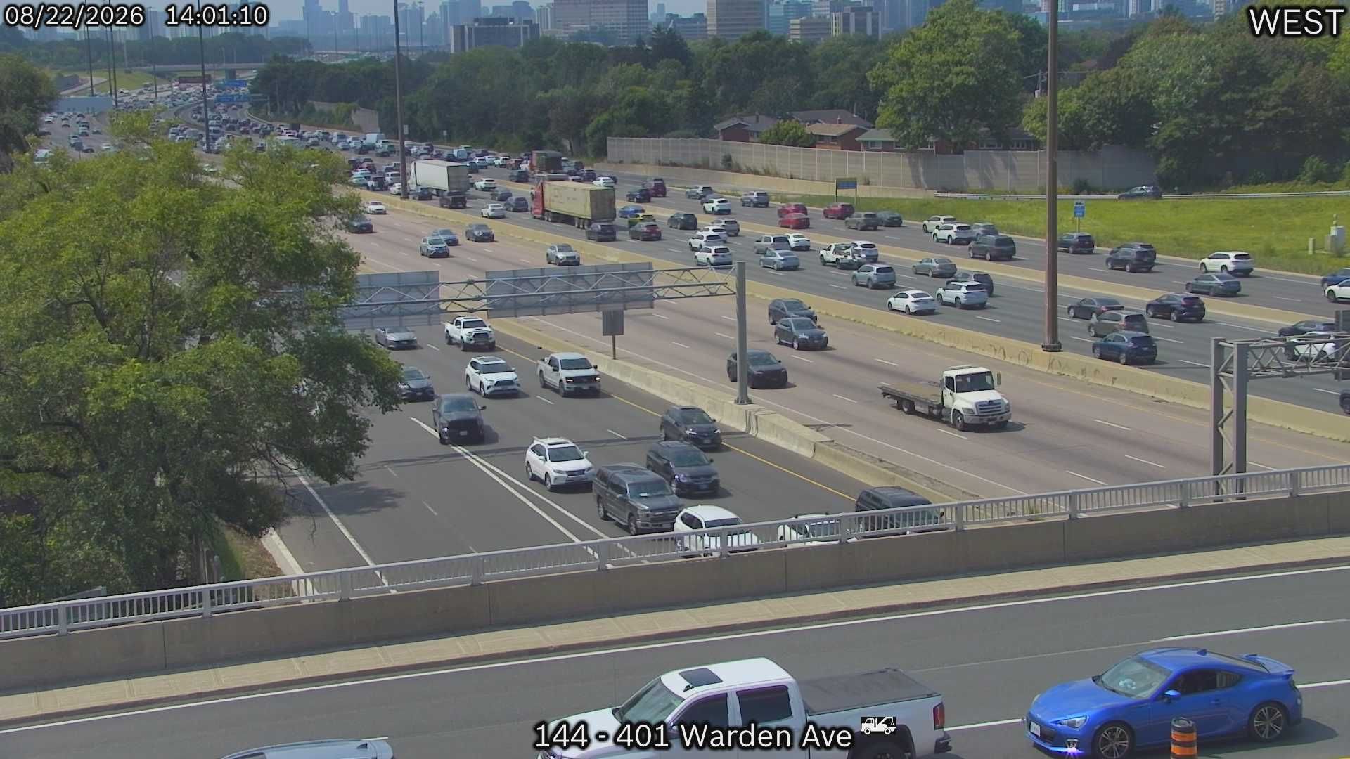 Scarborough: Highway 401 near Warden Avenue