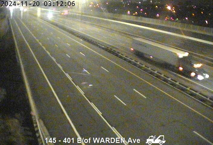 Scarborough: Highway 401 near Birchmount Road