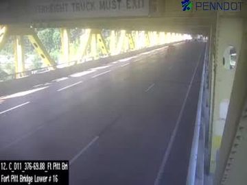 South Shore: I-376 @ MM 69.88 (FT PITT BRIDGE - LOWER DECK #)