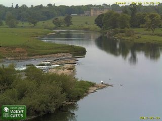 Webcam Kelso: River Tweed at Kelso