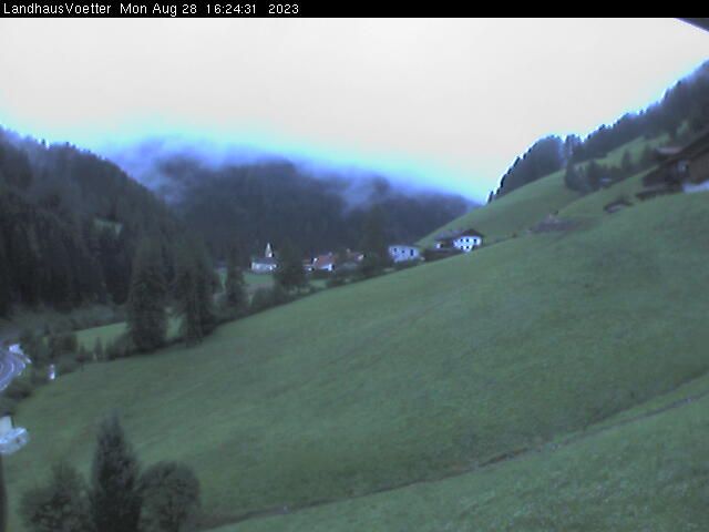Gemeinde Gries am Brenner: Landhaus Vötter Gries am Brenner Blick auf Vinaders Obernberger Tribulaun