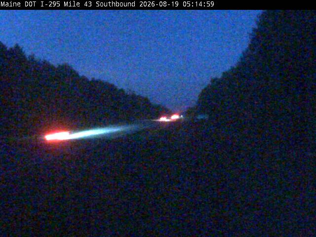 Webcam Richmond, Maine: I-295 Richmond Southbound