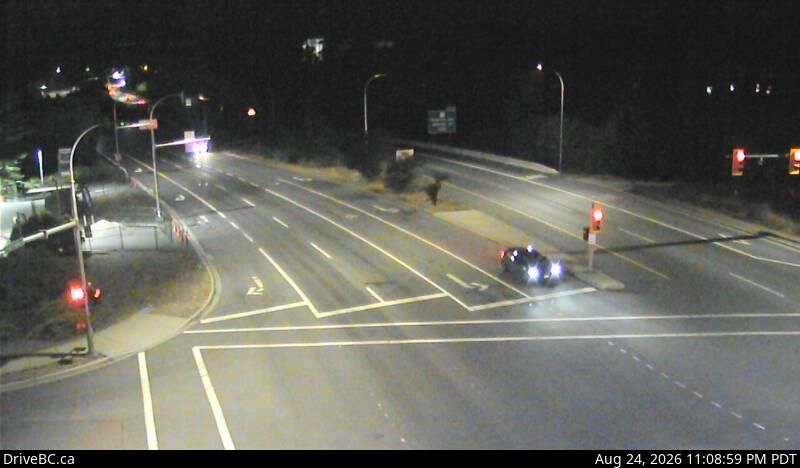Saanich › West: Hwy 1 at Tillicum Rd, looking west