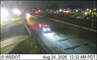 Lakewood: I-5 at MP 128.1: S 96th St