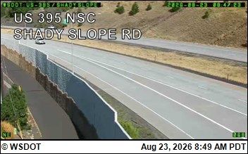 Millwood: US 395 NSC at MP 166.3: NSC 395 & Shady Slope