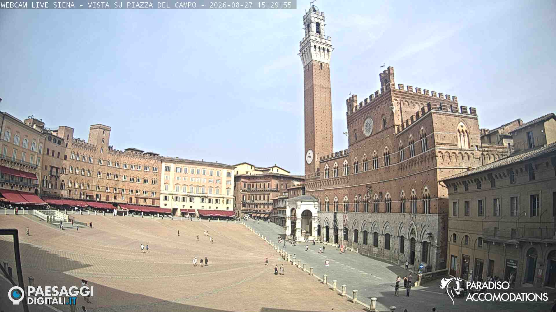 Webcam Siena: Piazza del Campo