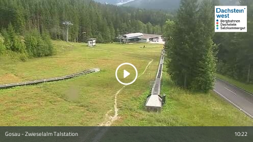 Webcam Gosau: Dachstein West - Zwieselalm Talstation