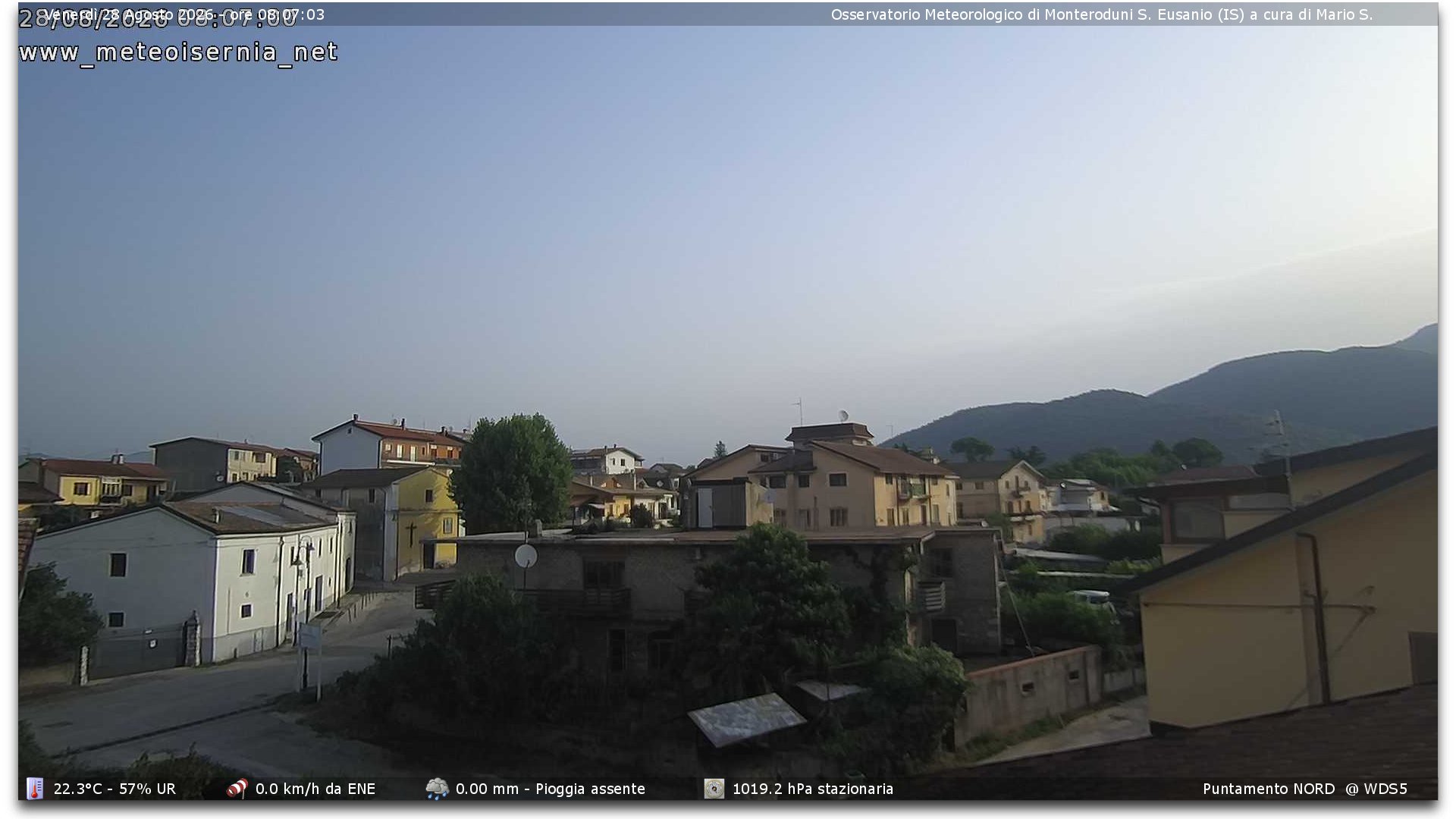 Webcam Sant'Eusanio: Piazza Sant'Eusanio - Monteroduni (IS)