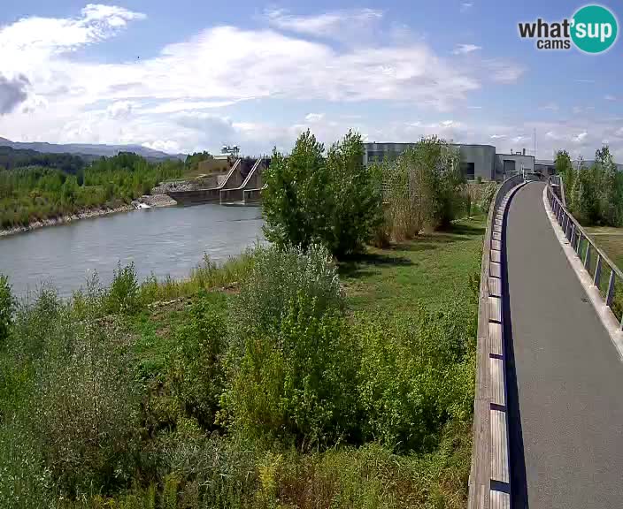Webcam Brežice: Hydroelectric Power Plant – HSE – Brežice