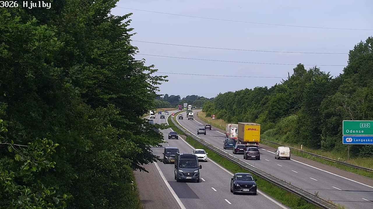 Webcam Nyborg: E20 vest for Nyborg V