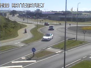 Webcam Skagen: Rute 40 Skagen Ø