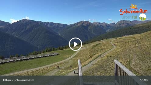 Webcam Ulten: Bergstation Umlaufbahn Schwemmalm