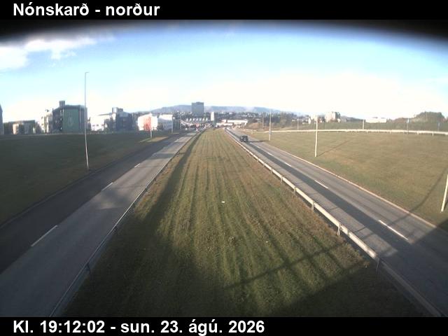 Webcam Reykjavík: Reykjanesbraut Northwards