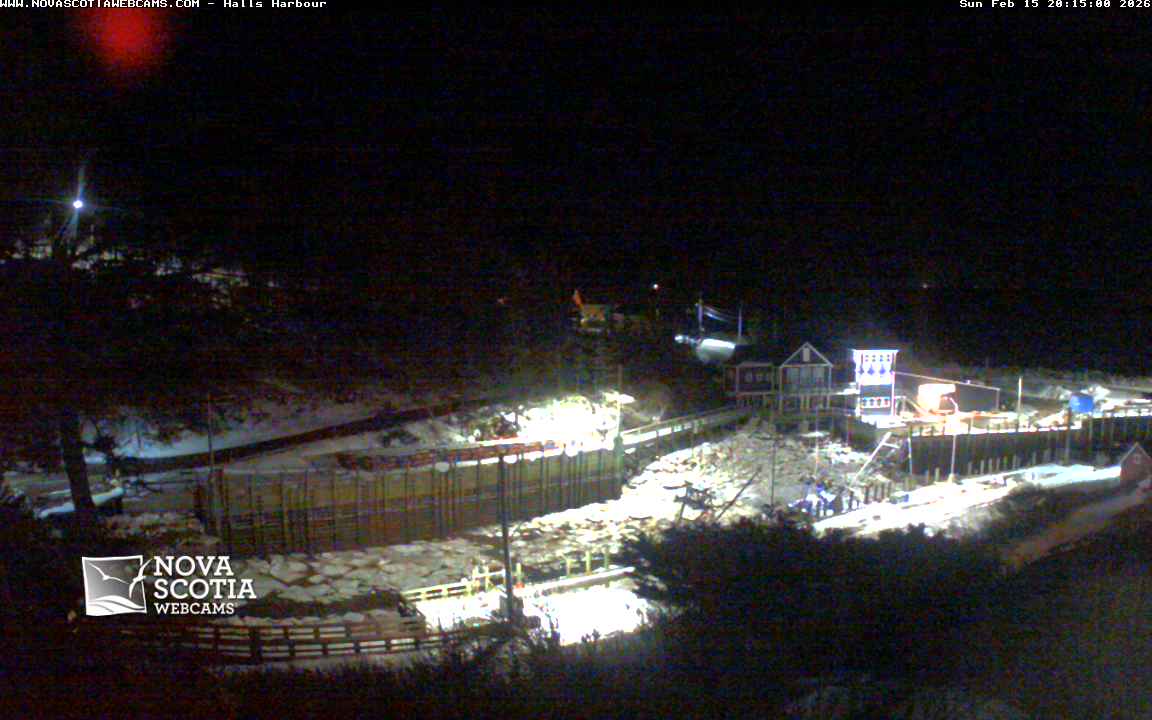 Webcam Halls Harbour: Hall's Harbour 1