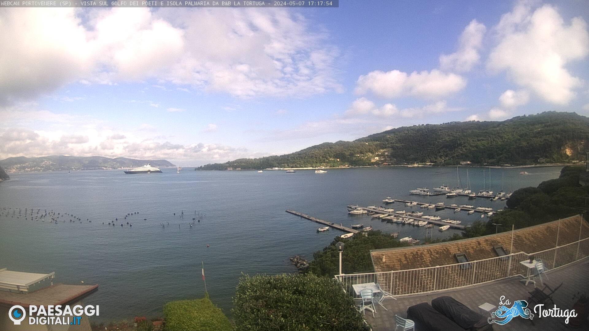 Webcam Portovenere: Golfo dei Poeti