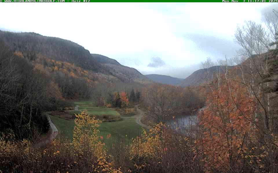 Webcam Ingonish Beach (Cape Breton): Cape Breton Highlands Links Golf Course, Hole #12
