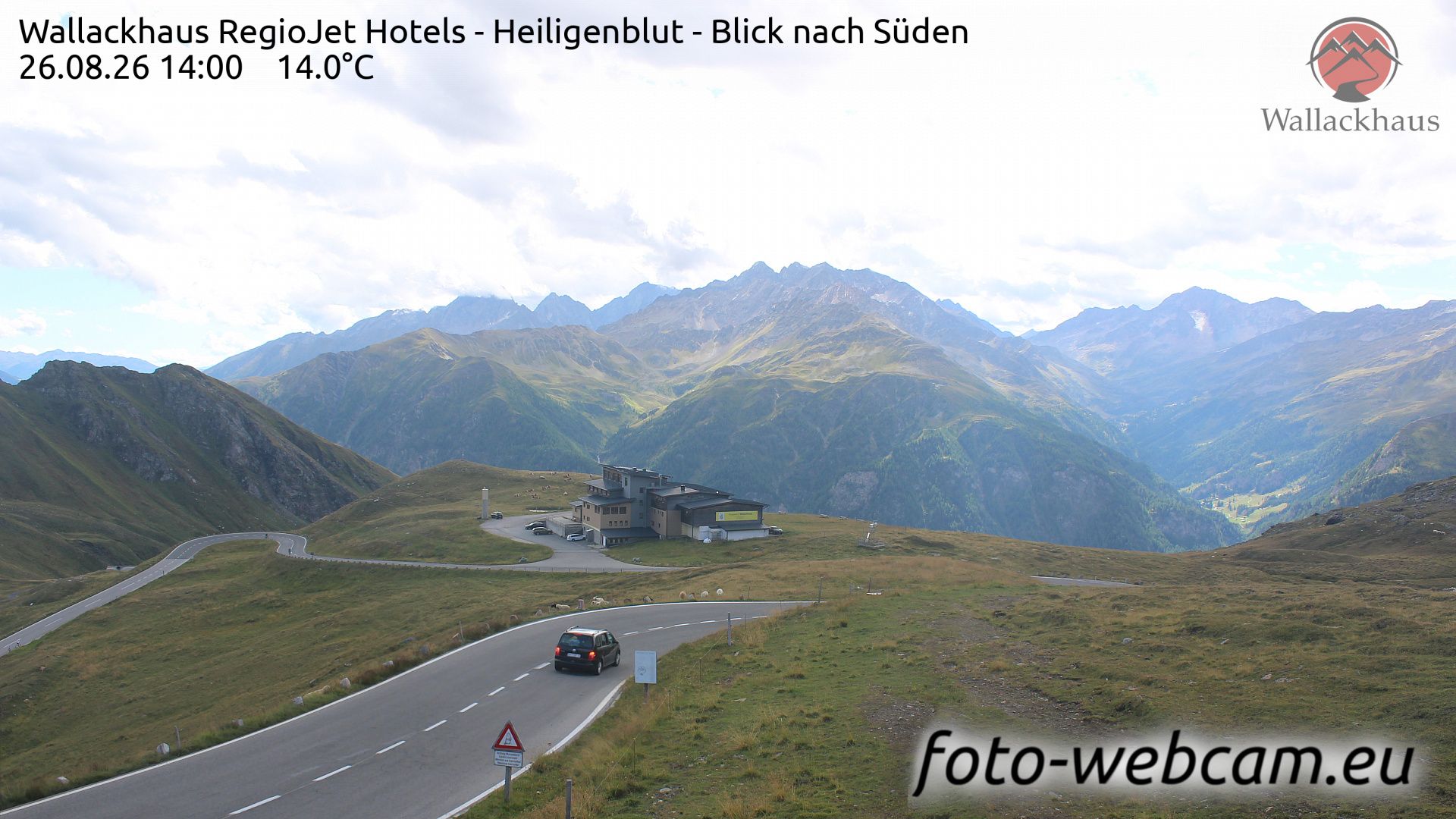 Heiligenblut am Grossglockner: Wallackhaus RegioJet Hotels - Heiligenblut - Blick nach Süden