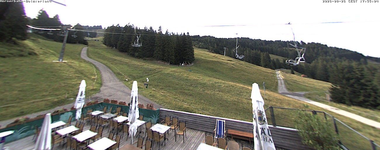 Bolsterlang: Hörnerbahn-Mittelstation - Blickrichtung Skigebiet 2