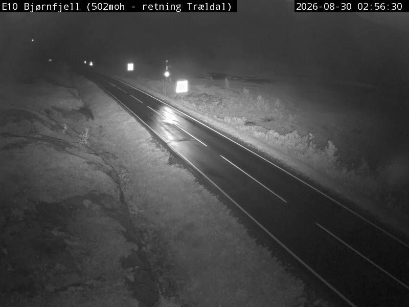 Riksgransen: E10 Bjørnfjell (Trældal)