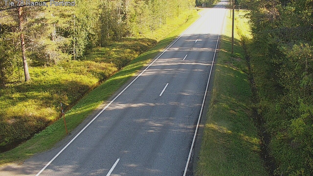 Ranua: Tie 78 Tie 78_Ranua, Portimo - Pudasjärvelle
