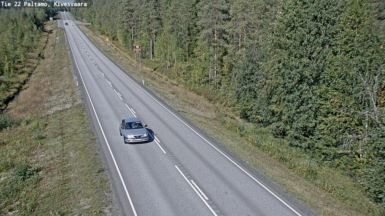 Paltamo: Tie - Kivesvaara - Ouluun