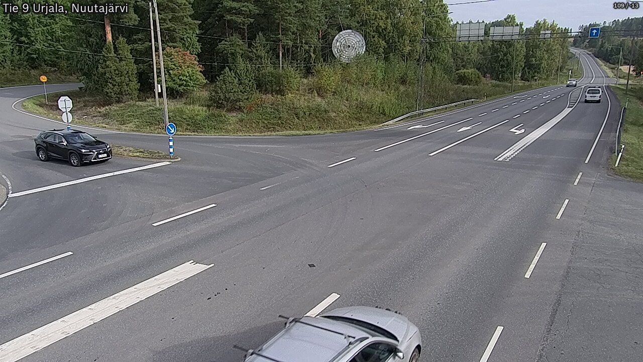 Urjala: Tie - Nuutajärvi - Tampereelle