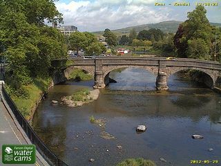 Webcam Kendal: River Kent at Kendal