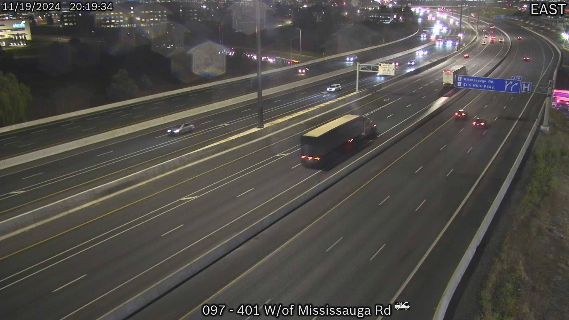 Pickering: Highway 401 near Liverpool Road