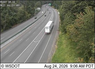 Lakeland: SR 18 at MP 2.5: West Valley Hwy