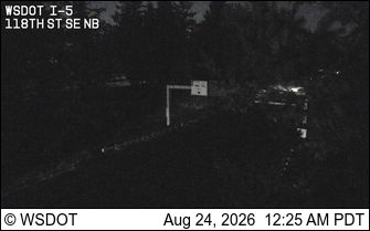 Everett: I-5 at MP 187.2: 118th St SW