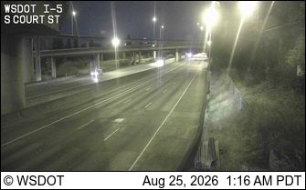 Seattle: I-5 at MP 162.8: S. Court St
