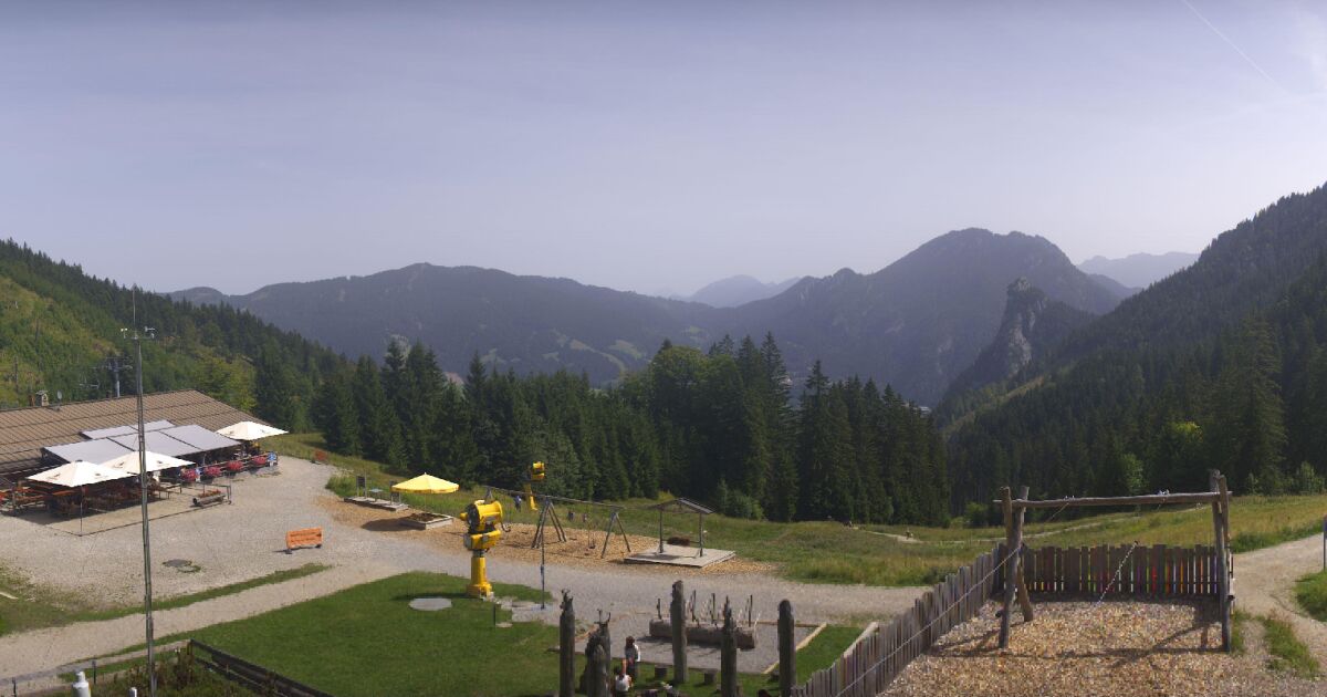 Webcam Oberammergau: PANOMAX Kolbensattel (1.270m)