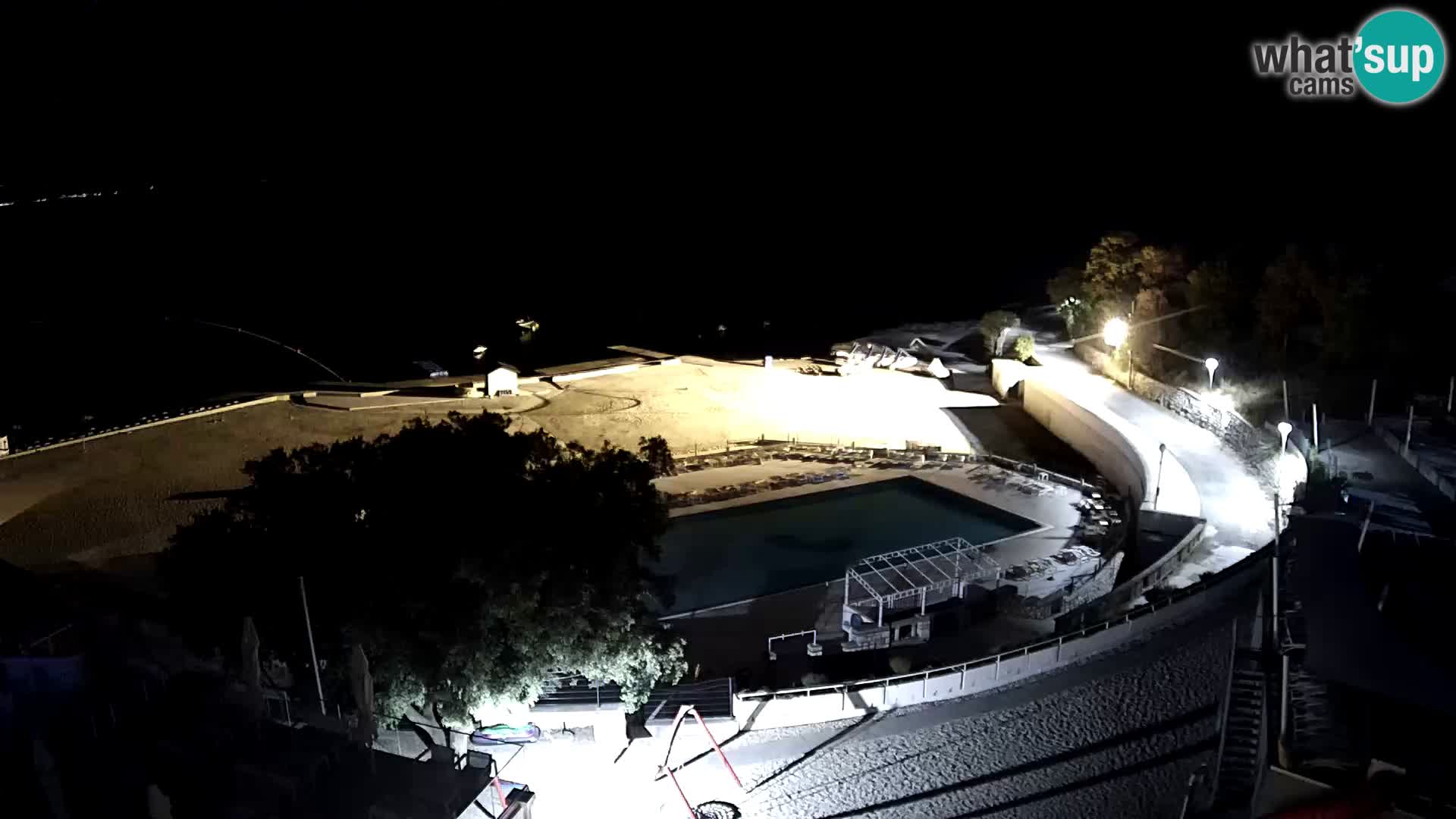 Webcam Novi Vinodolski: HD Beach View