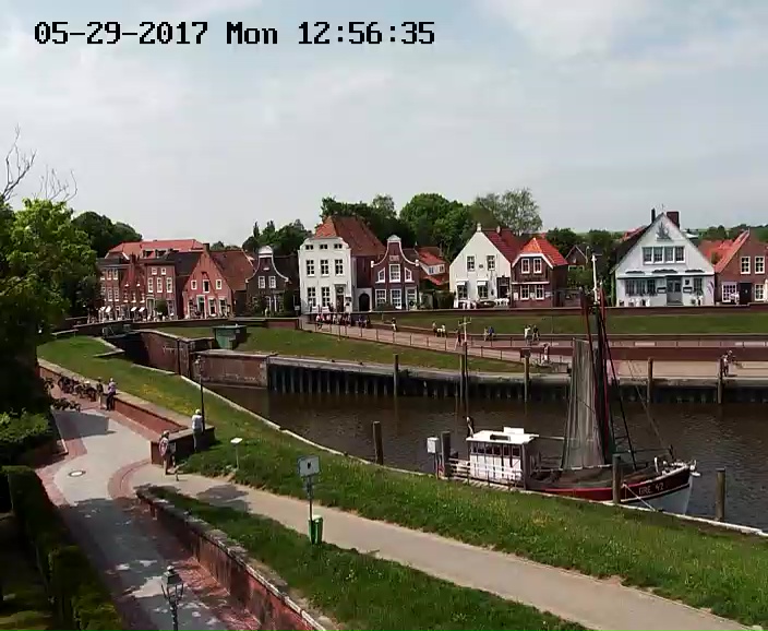 Webcam Greetsiel: Hotel Schatthaus