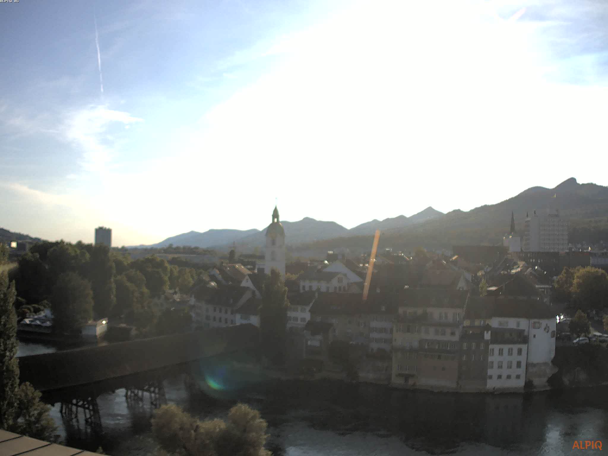 Webcam Olten: Aare-View