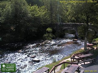 Webcam Drewsteignton: Fingle Bridge