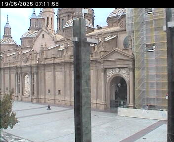 Webcam Zaragoza: Plaza del Pilar