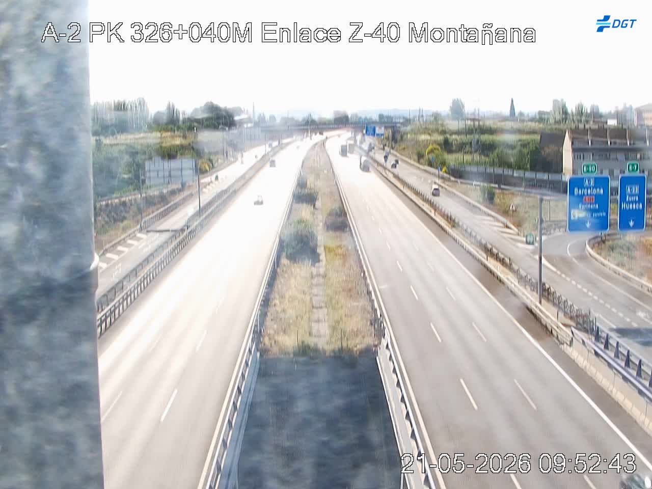 Zaragoza: Santa Isabel - Z-40 - A-123 - A-2 - A-23 - Autovía Mudéjar - Autovía del Nordeste