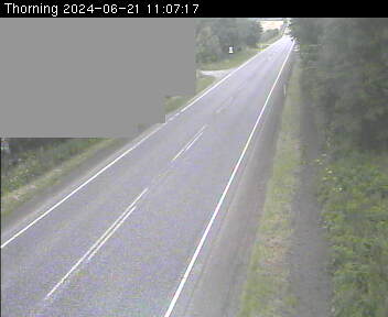 Webcam Nørre Knudstrup: Traffic Rute 13, Thorning