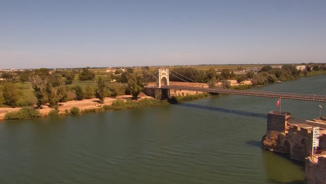 Amposta: Pont Penjant Amposta