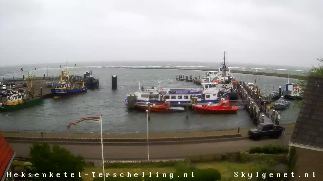 Webcam West-Terschelling: Terschelling Port
