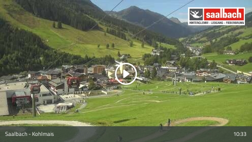 Webcam Saalbach: Kohlmais Tal