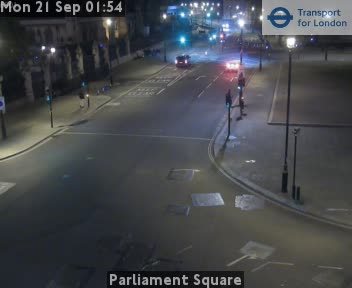 Webcam London: Traffic Parliament Square