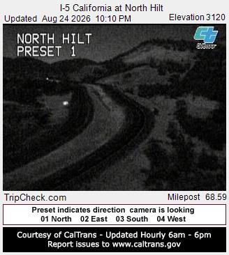 Webcam Hilt, California: I-5 California at North Hilt
