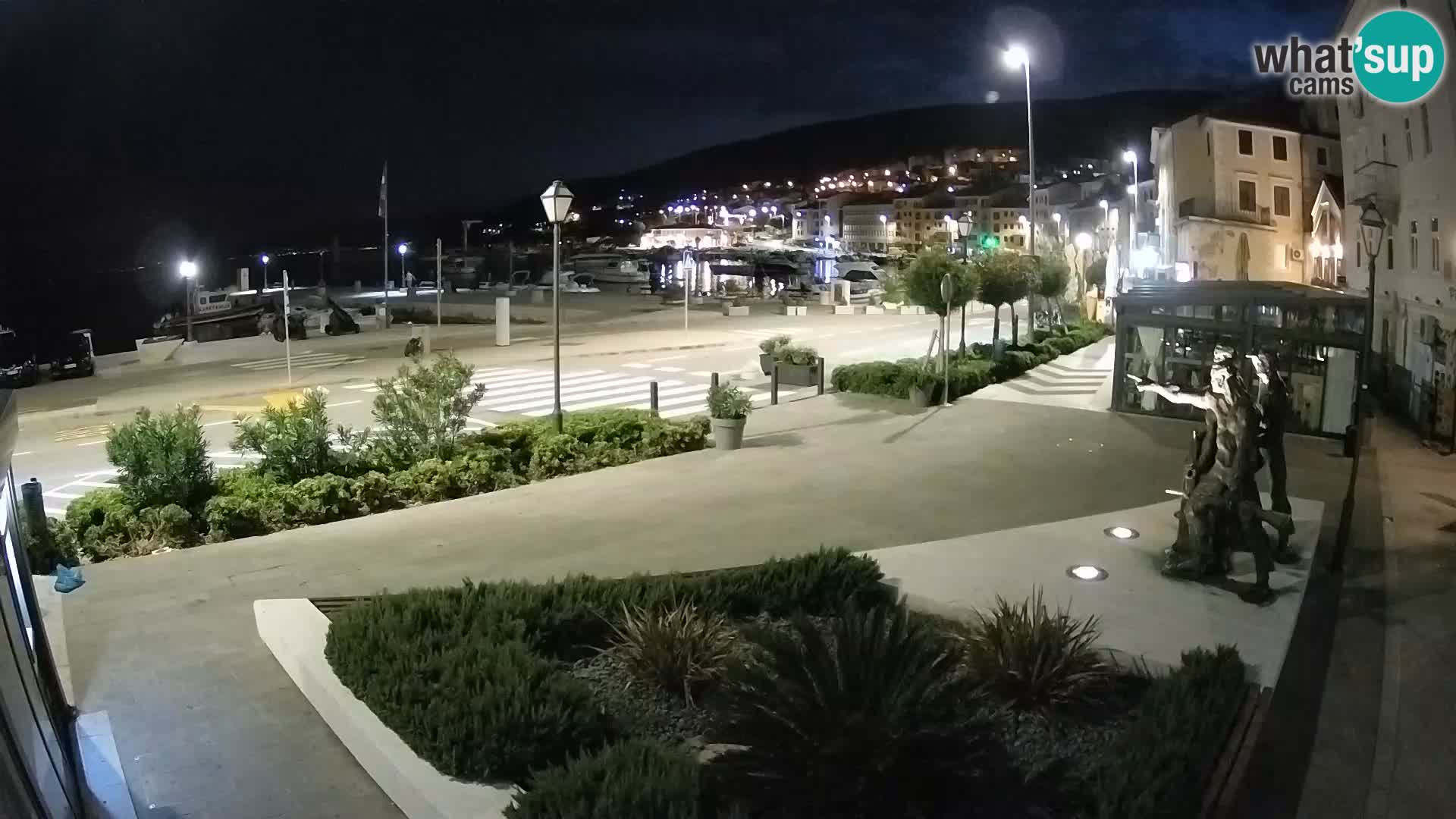 Webcam Senj: Senj Riva