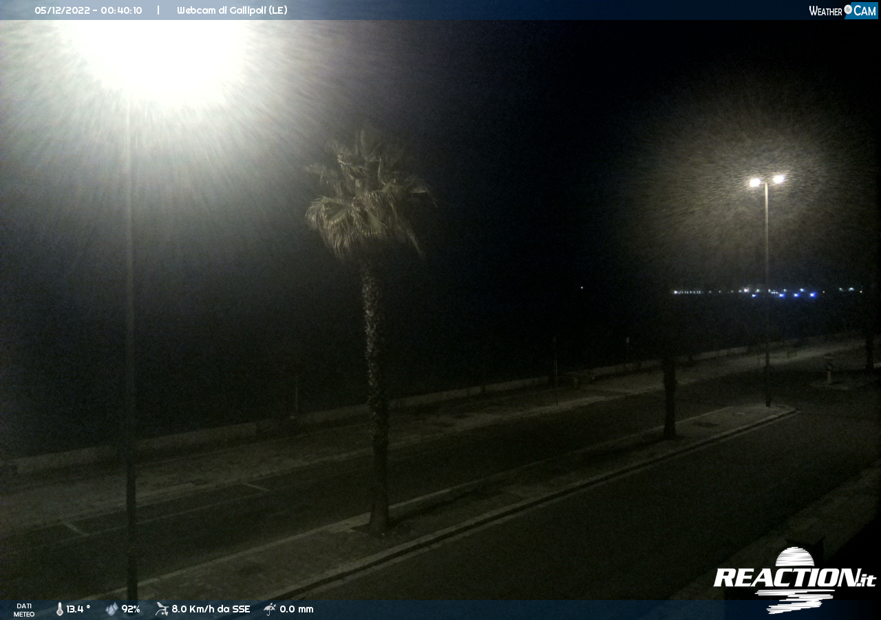 Webcam Gallipoli: Golfo di Gallipoli